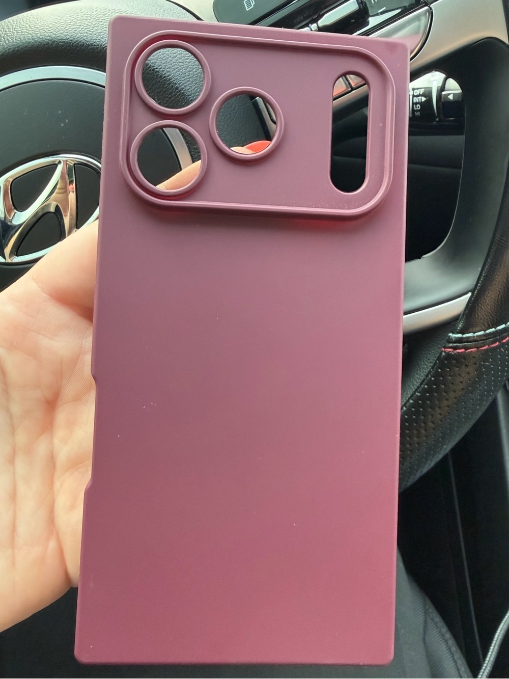 iPhone 17 PRO Matte Plum Phone Case